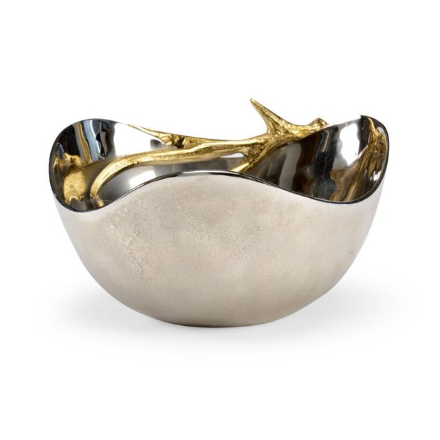 Contemporary Wildwood Diana Aluminum Bowl - Silver For Sale - Image 3 of 3
