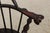 Brown Bench Made Bow Back Painted Finish Windsor Chair For Sale - Image 8 of 16
