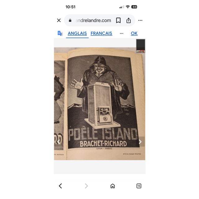 Poster on Panel, 1935 For Sale - Image 9 of 11