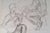 Evelyne Luez, Two Musicians, 20th Century, Pencil on Paper For Sale - Image 5 of 9
