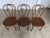 Vintage Carved Bentwood Farmhouse Dining Chairs, 1970s, Set of 3 For Sale - Image 18 of 18