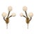 Revelation Modern Cornet Sconces Pair For Sale