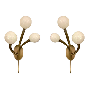Revelation Modern Cornet Sconces Pair