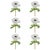 Traditional Anemone Floral Stem (Set of 6) For Sale - Image 3 of 3