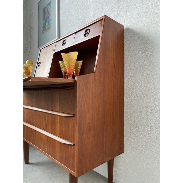 Danish Teak Secretary, 1960s For Sale - Image 16 of 18