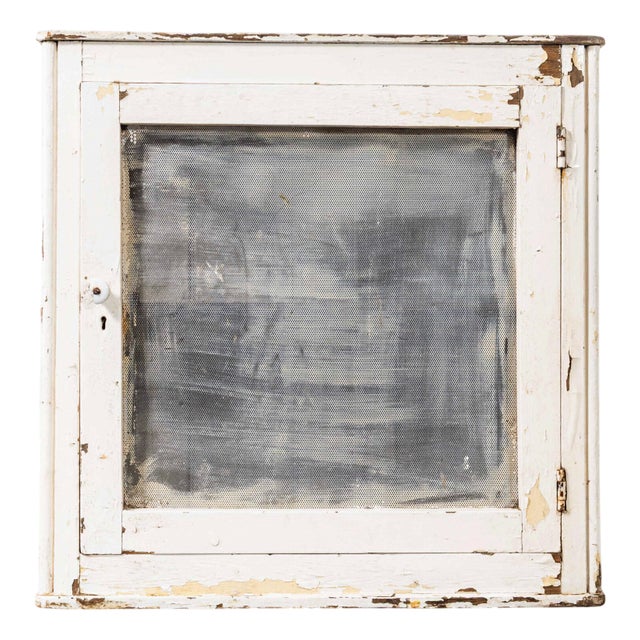 Small Vintage Country House Pantry Cabinet, 1930s For Sale