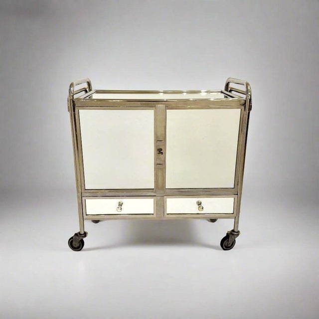 Art Deco Bar Cart, France 1930s For Sale - Image 9 of 10