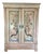 Antique Painted Pine Wardrobe with Chinoiserie Panels, 1990s For Sale