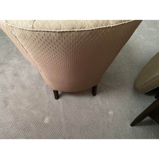 1940’s Channel Back Arm Chair For Sale - Image 10 of 10