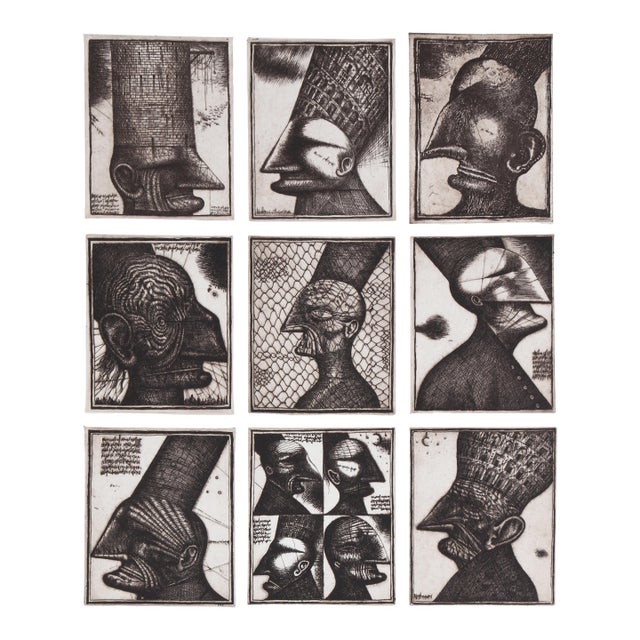 Alexander Brodsky and Ilya Utkin, Unknown Person From Brodsky and Utkin: Projects 1981 - 1990, Etching For Sale