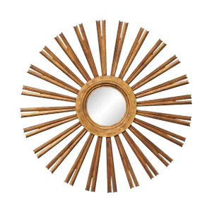 Contemporary Decorative Sunburst Mirror