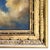 2020s Contemporary Mini Cloud Oil Painting in Vintage Gold Frame For Sale - Image 5 of 6