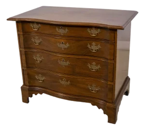 Kittinger Colonial Williamsburg Cw-183 Mahogany Bachelor Chest