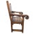 Large Vintage Mexican Spanish Colonial Style Pine Armchair For Sale - Image 4 of 9