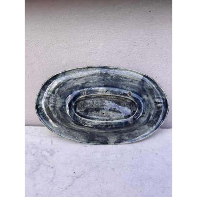 19th Century Majolica Palissy Snake Wall Platter For Sale In Austin - Image 6 of 7