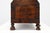 Brown 18th Century Carved Wooden Coffer with Slanted Lid and Iron Mounts, France For Sale - Image 8 of 14