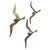 Brass Wall Decor Sculptures of Seagulls, Austria, 1963, Set of 3 For Sale - Image 14 of 14