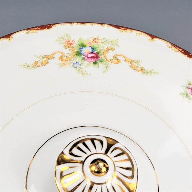 1950s 1950s Harmony House "Wembley" China Dish Cover Lid - Made in Japan For Sale - Image 5 of 11