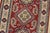 Textile Kazak Runner 2′ X 7’10” Red Wool Tribal Hand-Knotted Oriental Rug For Sale - Image 7 of 12