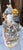 Vintage Italian Chinoiserie Faux Alabaster Prosperity Cart Sculpture For Sale In Phoenix - Image 6 of 9