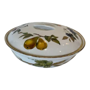 1960s Royal Worcester Evesham Lidded Casserole