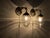 1950s Spanish Empire Cast Brass Dragon Sconces With Cut-Glass Acorn Shades - Set of 4 For Sale - Image 12 of 12
