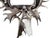 Late 19th Century Large Antler Mirror, Rustic Trophy-Style Wall Mirror For Sale In Aspen - Image 6 of 8
