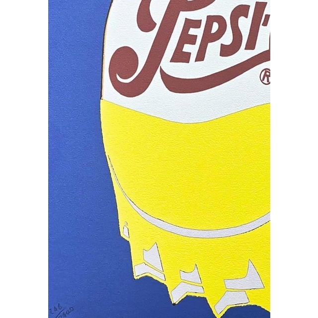 After Andy Warhol, Pepsi-Cola Blue, 1980s, Print For Sale - Image 3 of 6