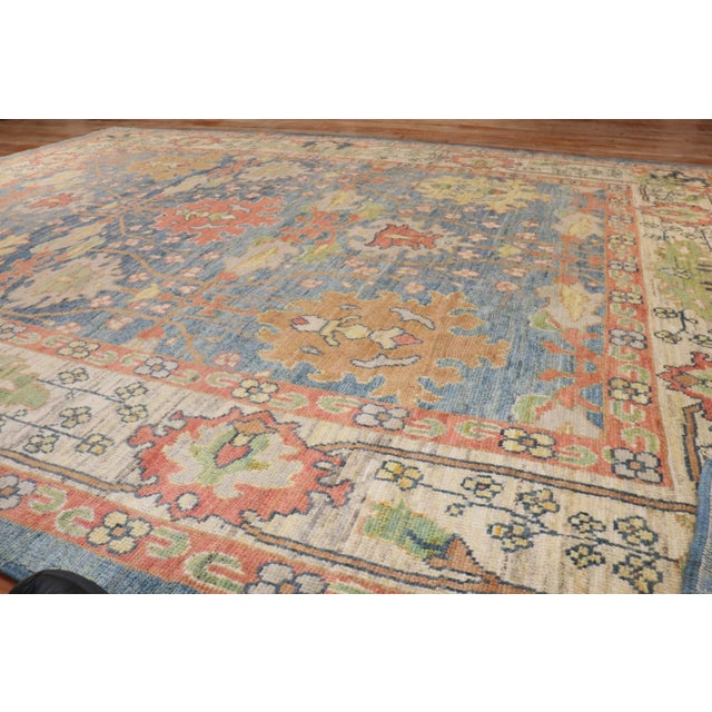 Arts and Crafts Vintage Inspired Rug - 10' x 13' For Sale In New York - Image 6 of 10