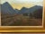 Oil Painting Scottish Highlands Moor Evening Glen Sannox Signed George Houston, Framed For Sale - Image 10 of 12