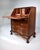 Chippendale Mahogany Secretary Slant Top Desk, 1920's For Sale - Image 4 of 16