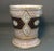 Traditional Early 19th Century English Regency Coalport Porcelain Church Gresley Pattern Root Pot or Cachepot Vase Planter For Sale - Image 3 of 9