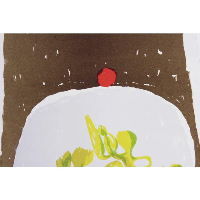 Mid-Century Modern René Myrha, 1960s, Lithograph For Sale - Image 3 of 11