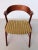 Wood Danish Restored Teak Dining Chairs with Upholstery, 1960s, Set of 4 For Sale - Image 7 of 15