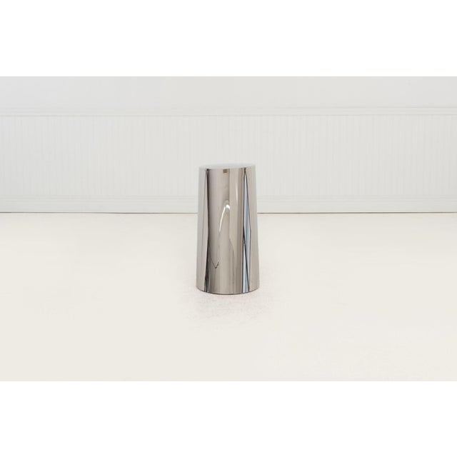 Silver J. Wade Beam Zephyr Table Base for Brueton, 1980c. For Sale - Image 8 of 11