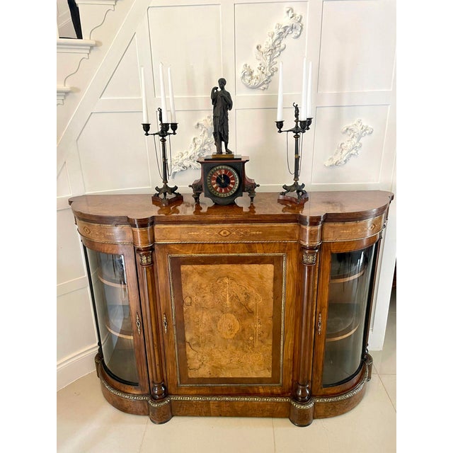 Hollywood Regency Antique Regency Bronze and Marble Clock Set, 1830, Set of 3 For Sale - Image 3 of 12
