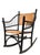 Mid 20th Century Old Hickory Style Rocking Chair For Sale - Image 9 of 15