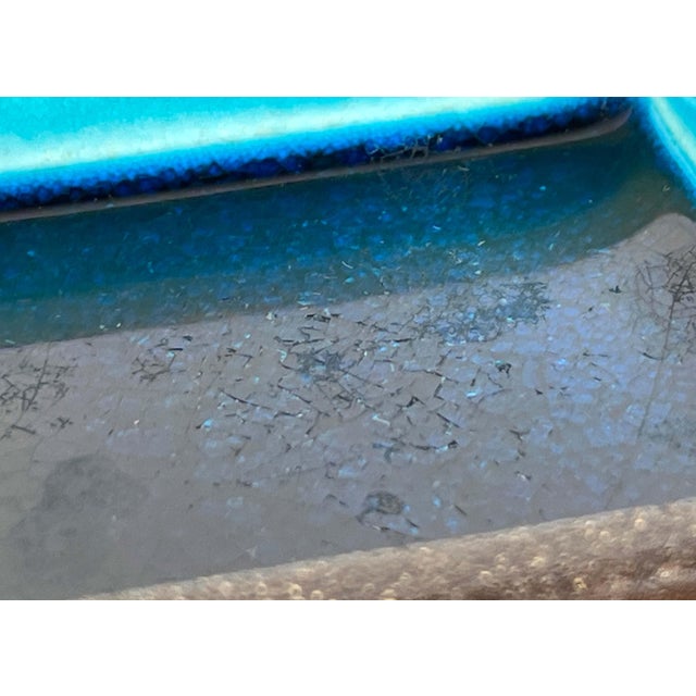 Mid-Century Space Age Pottery Bowl from Knabstrup, Denmark, 1960s For Sale - Image 9 of 14