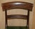 Four Fine Antique Victorian Green Leather Hardwood Chesterfield Dining Chairs 4, 1880, Set of 4 For Sale - Image 6 of 18