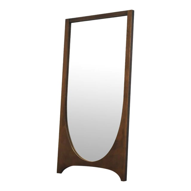 1960s Broyhill Brasilia Walnut Mirror For Sale