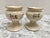 Cabin French Country Cottage Pottery Ceramic Painted Candleholders, a Pair For Sale - Image 3 of 5