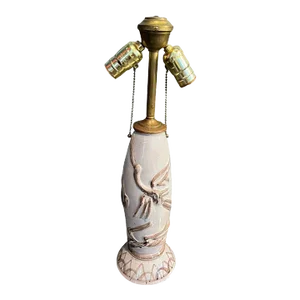 1930s Art Deco Austrian Pottery Lamp