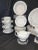 Wedgwood Mid 20th Century Wedgwood Belle Fleur Bone China Dinnerware Set, Service for 8- 50 Pieces For Sale - Image 4 of 9