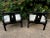 James Mont Style Chinoiserie Ming Horseshoe Chairs Attributed to Century Furniture - A Pair For Sale In Saint Louis - Image 6 of 11