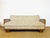 Art Deco Living Room Set in Curved Wood with Tweed and Cane, 1950s, Set of 3 For Sale - Image 4 of 18