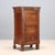 Brown Louis Philippe Bedside Table in Walnut and Walnut Burl For Sale - Image 8 of 9