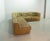Very comfortable patinated de sede olive green patched leather modular sofa ds11. Manufactured by the swiss top level...