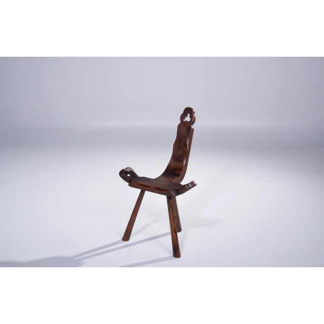 1960s Brutalist Spanish Chair, 1960s For Sale - Image 5 of 5