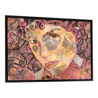 "Goddess" Contemporary Mixed Media Figurative Painting by Lorraine Benton For Sale