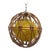 1950’s Bent Bamboo and Brass Pendant Light For Sale